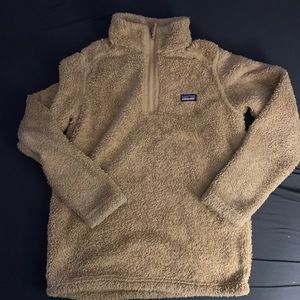 Patagonia fuzzy quarter zip youth xl